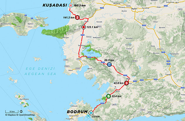 Stage 8 map